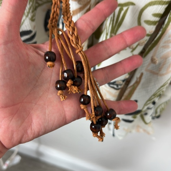 En Saison Nina Tropical Print Mini Dress Large - Picture 9 of 14